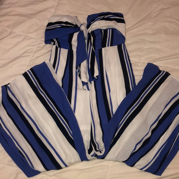 VICI STRIPED ROMPER! - Picture 1 of 8